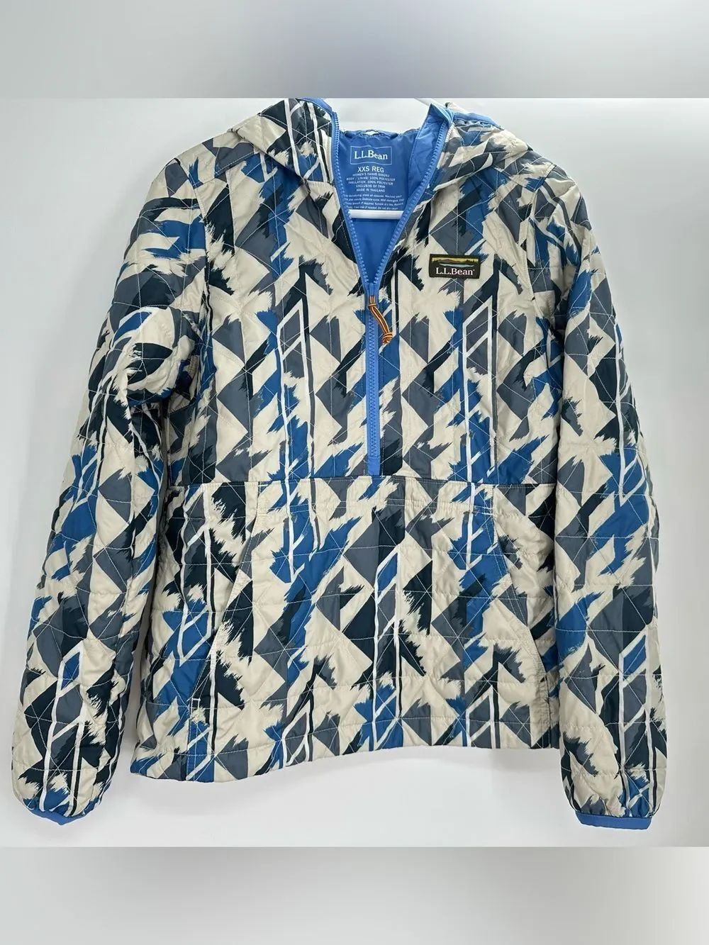 L.L. Bean Katahdin Insulated Primaloft Pullover Anorak Jacket Women’s Size XXS